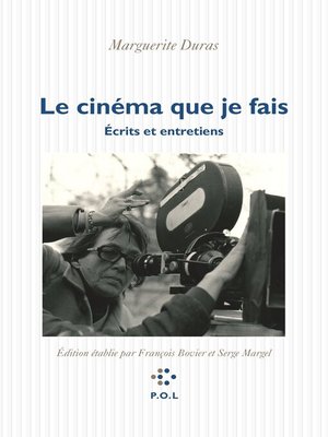 cover image of Le cinéma que je fais